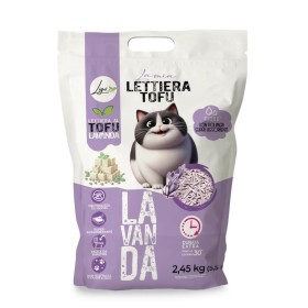 Litière Végétale Chat 'Tofu Lavande' | Ligo Nature - Sac de 5,5 Litres