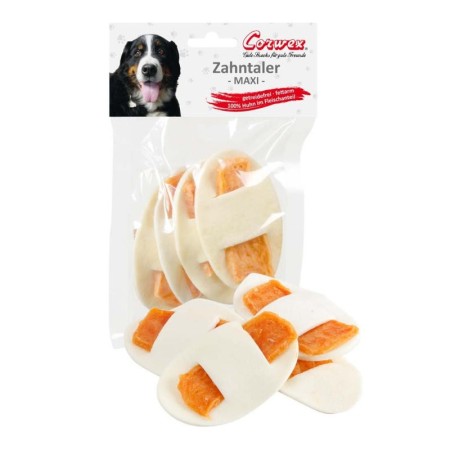 Friandise Chien 'Maxi Snacks Dentaires Poulet & Bœuf' | Corwex
