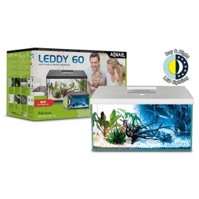 Aquarium Complet 'Leddy 60 Day & Night' Blanc | Aquael - Emballage