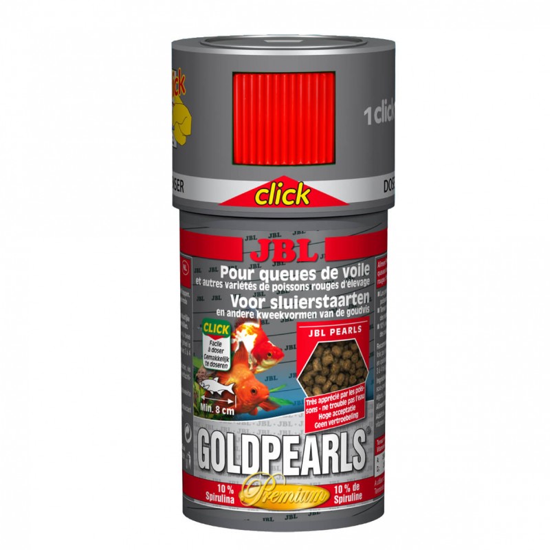 Granulés JBL GoldPearls CLICK Granulés JBL GoldPearls CLICK