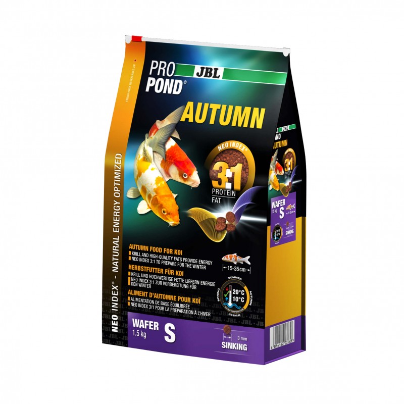 Granulés JBL ProPond Autumn S Granulés JBL ProPond Autumn S