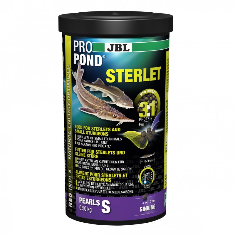 Granulés JBL ProPond Sterlet S Granulés JBL ProPond Sterlet S