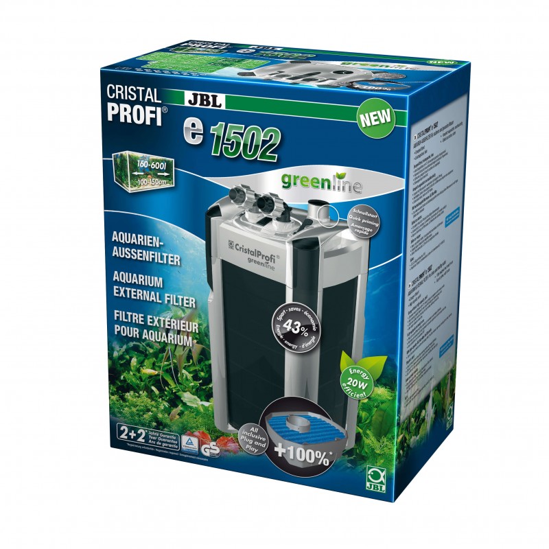 Filtre externe JBL CristalProfi e1502 greenline Filtre externe JBL CristalProfi e1502 greenline