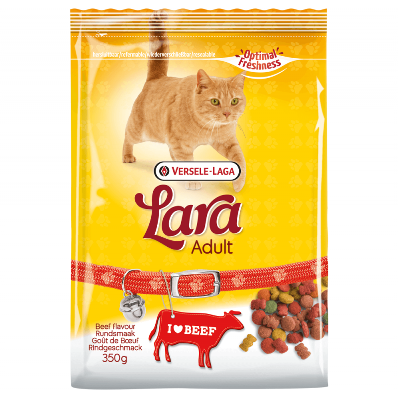 Croquettes Lara Adult Goût de Bœuf Croquettes Lara Adult Goût de Bœuf