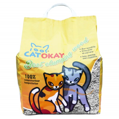 CatOkay Litière Catokay Best Wood 8000