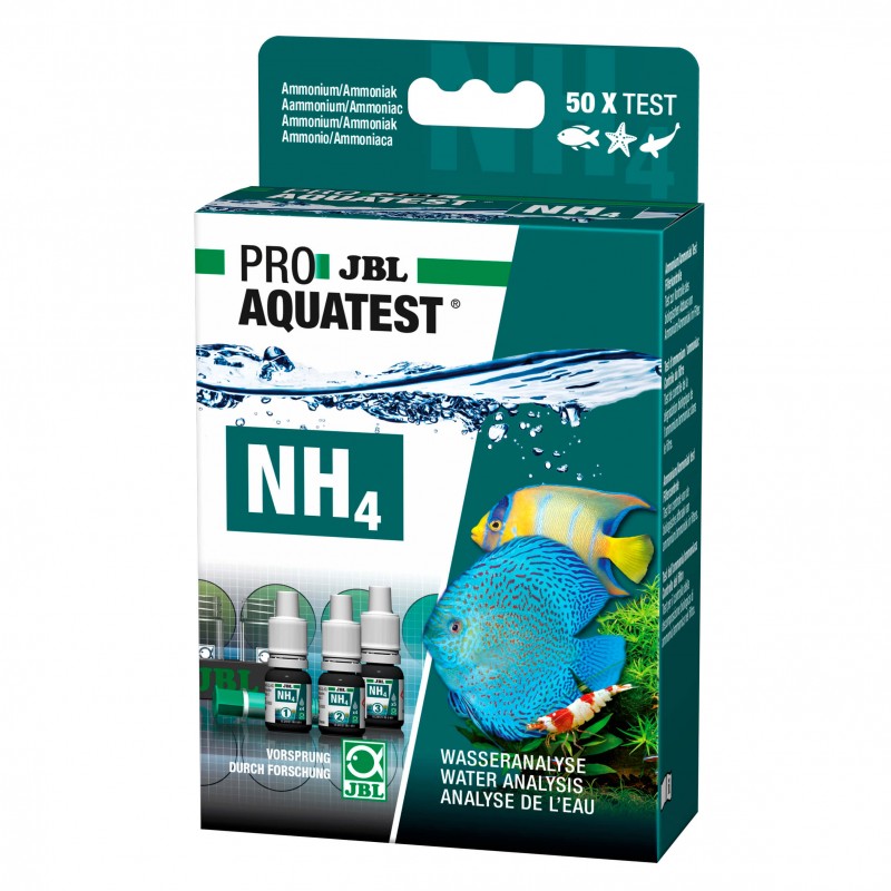 Tests d’eau JBL ProAquaTest NH4 Ammonium Tests d’eau JBL ProAquaTest NH4 Ammonium