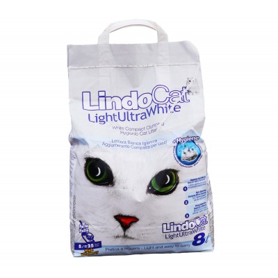 Lindocat Litière Lindocat Light Ultra White 1PGGLC.CR08LCW