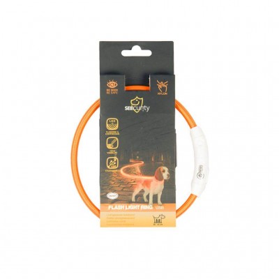 Seecurity Anneaux lumineux Seecurity USB Nylon Orange 1270006