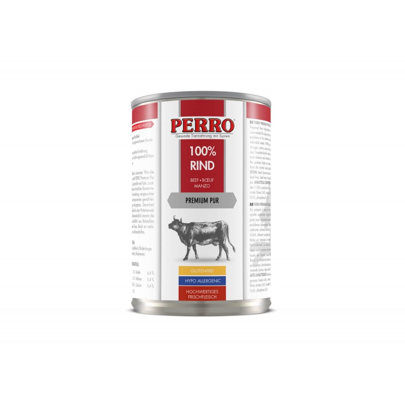Paté Perro Premium Pur - Bœuf Paté Perro Premium Pur - Bœuf