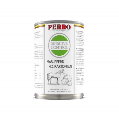 Perro Patée Perro Sensitive Control - Cheval & Pommes de terre 181250