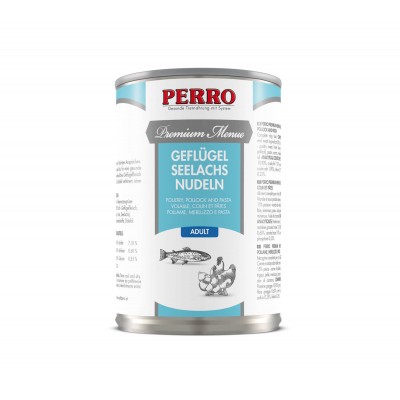 Perro Patée Perro Premium Menue - Adulte Volaille, Poisson & Pâtes 185065