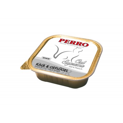Perro Pâtée Perro Cat Supreme Senior Veau & volaille 182136