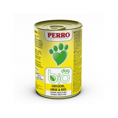 Perro Patée Perro Bio Dog - Volaille, Maïs & Riz 185230
