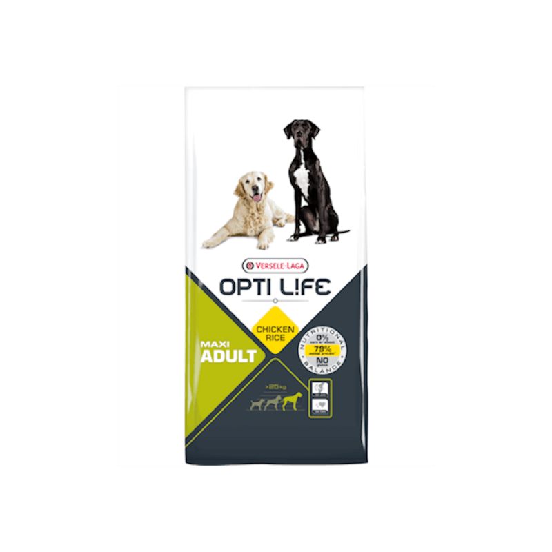Croquettes Opti Life Maxi Adult Chiken Race Croquettes Opti Life Maxi Adult Chiken Race