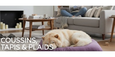 Coussins, tapis & plaids - Literie pour chien