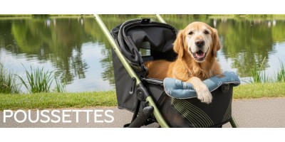 Poussettes - Transports & voyages pour chien
