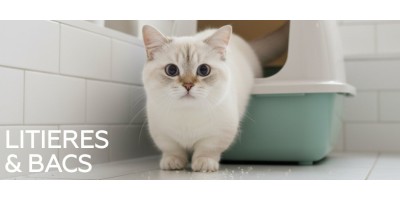 Une sélection de litière pour chats au meilleur prix !