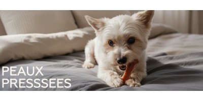 Friandises - Peaux pressées pour chien