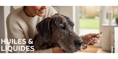 Huiles & liquides - Compléments pour chien