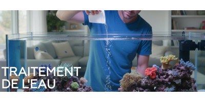 Traitement de l’eau pour aquarium d'eau de mer