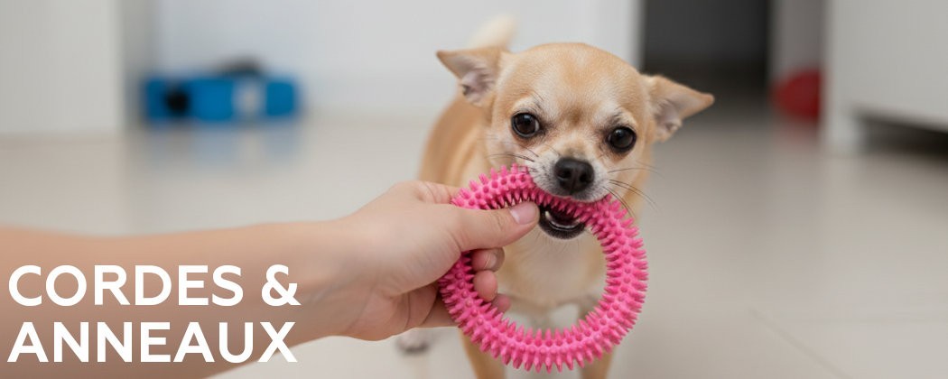 Cordes & anneaux - Jouets pour chien