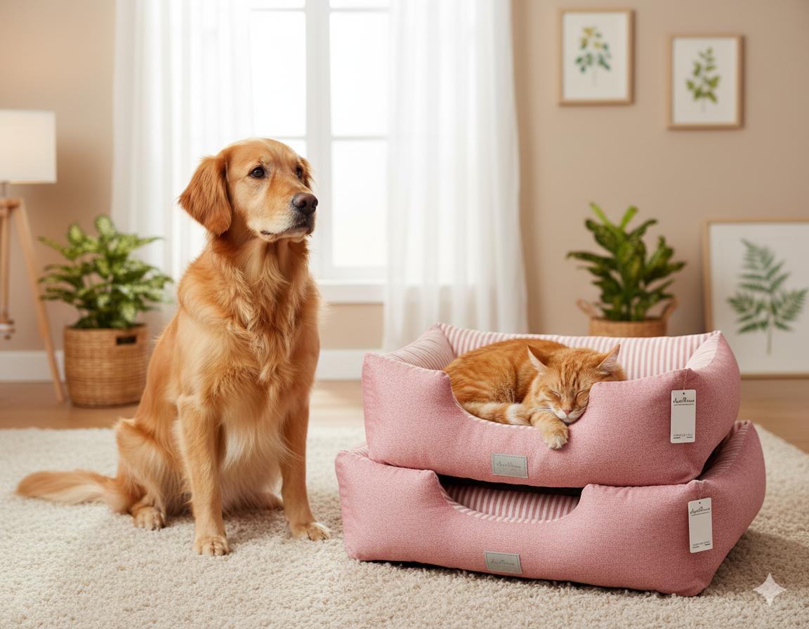 Le coussin : un indispensable pour le confort et le repos de votre chat | Nilufar