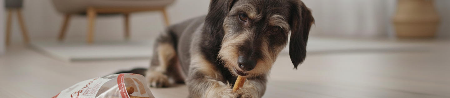 Friandise Chien 'Sticks Soufflés au Canard' | Corwex